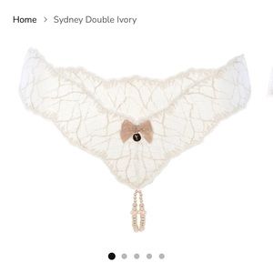 BRACLI Sydney Double Ivory Pearl Thong (S)
